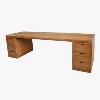 desk with long drawer