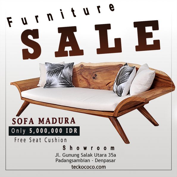 Sofa Madura Teckococo Wooden Furniture